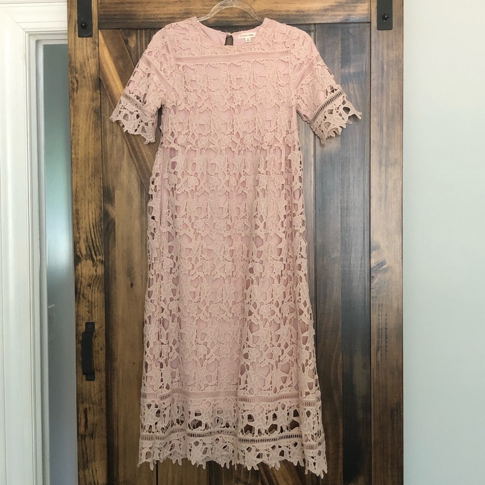 Orange Creek Blush Maternity Dress